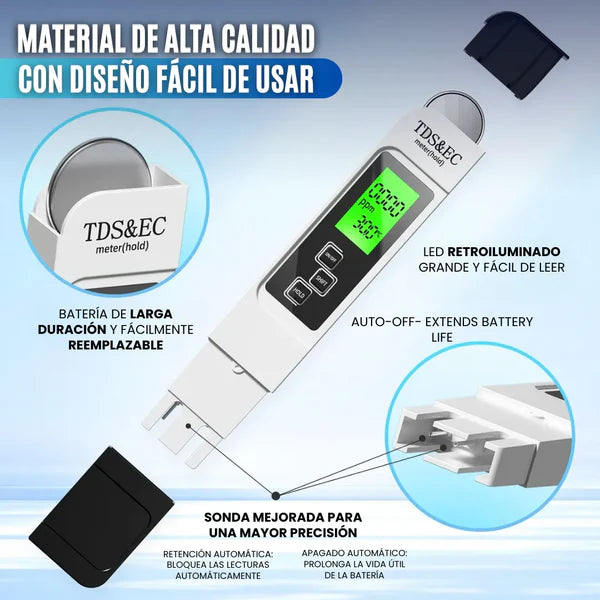 AquaView ™ Medidor de Calidad del Agua