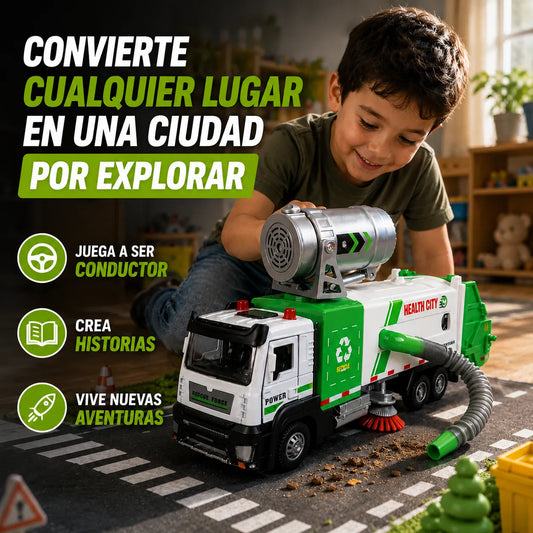 TruckMission FX™ Camión de Limpieza Interactivo