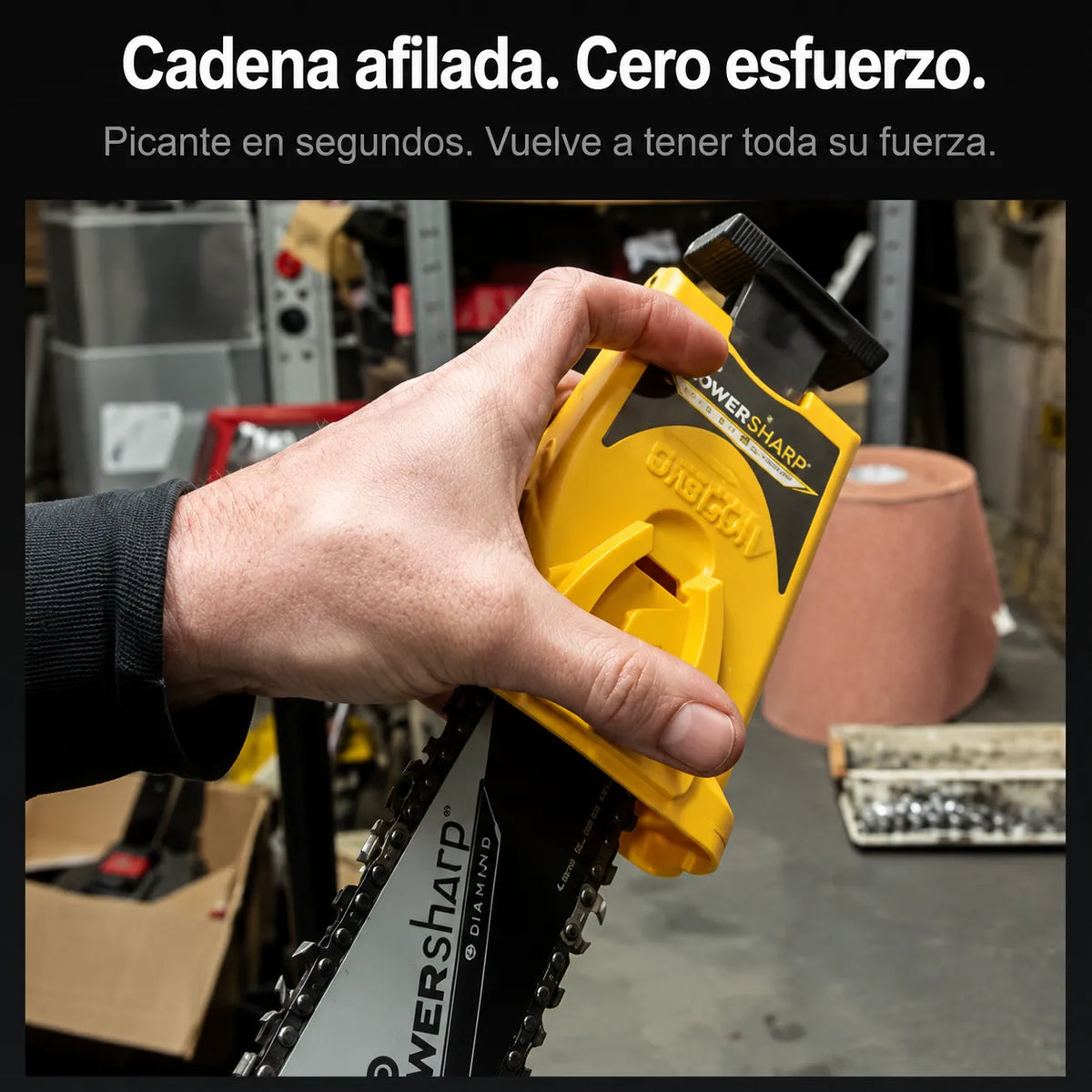 ChainSharp™ Afilador Portátil de Motosierra
