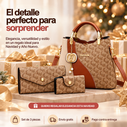MuseBag™ Set Bolso Bucket Elegante🎄👜