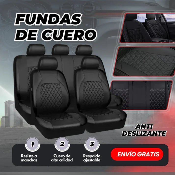 Set Fundas de cuero antideslizantes