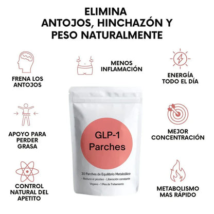 VitalPatch™ Parches de Equilibrio Metabólico (60 Unidades)